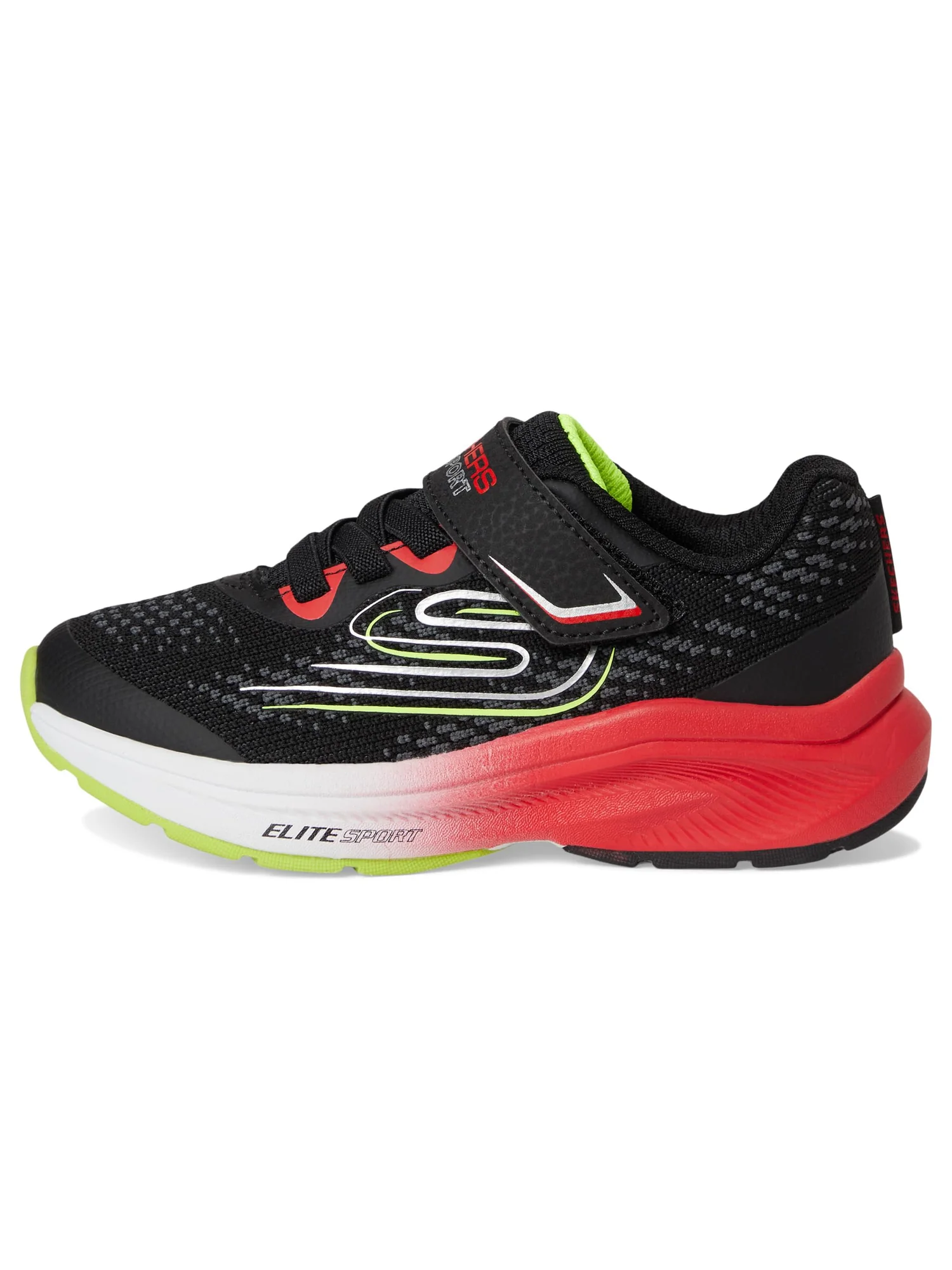 Кроссовки SKECHERS KIDS Elite Sport Stride 403952L — изображение 4 из 7, черный/красный