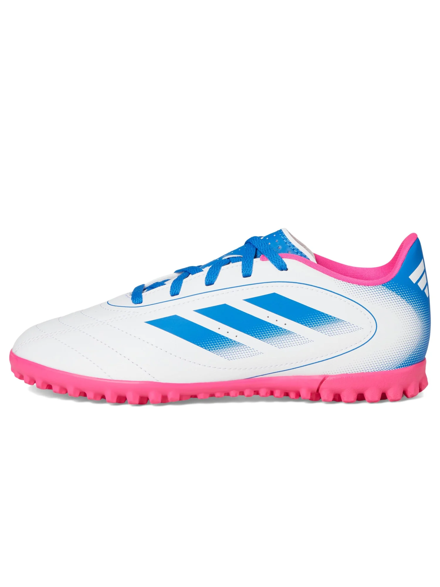 Кроссовки adidas Kids Goletto Ix Turf Soccer Cleats — изображение 4 из 7, белый/яркий/розовый