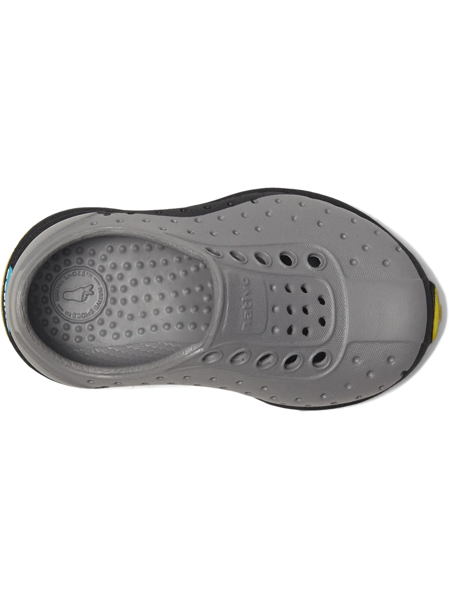 Кроссовки Native Shoes Kids Robbie Roam — изображение 2 из 7, серый/черный