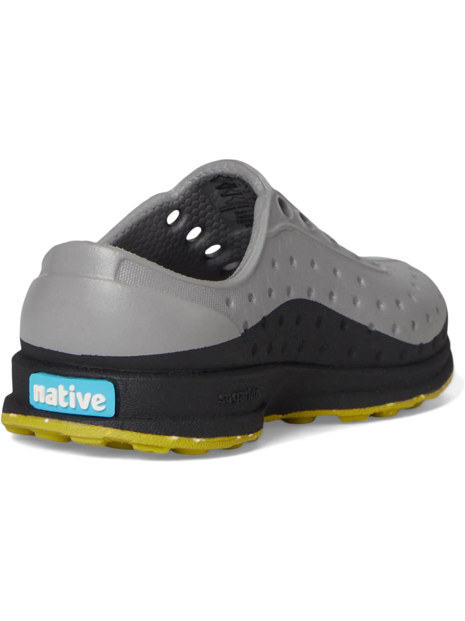 Кроссовки Native Shoes Kids Robbie Roam — изображение 5 из 7, серый/черный