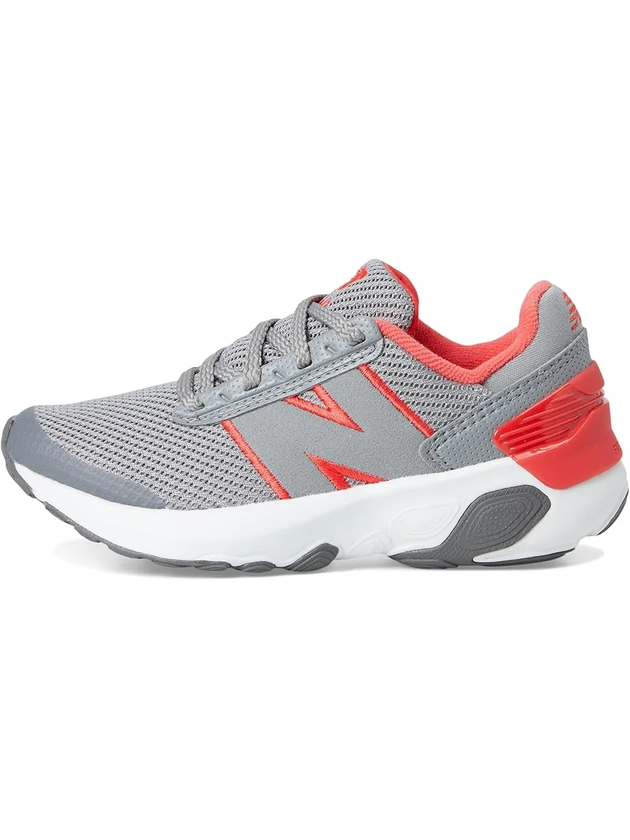 Детские кроссовки New Balance 1440v1 (Little Kid) New Balance Kids — изображение 4 из 7, серый/красный