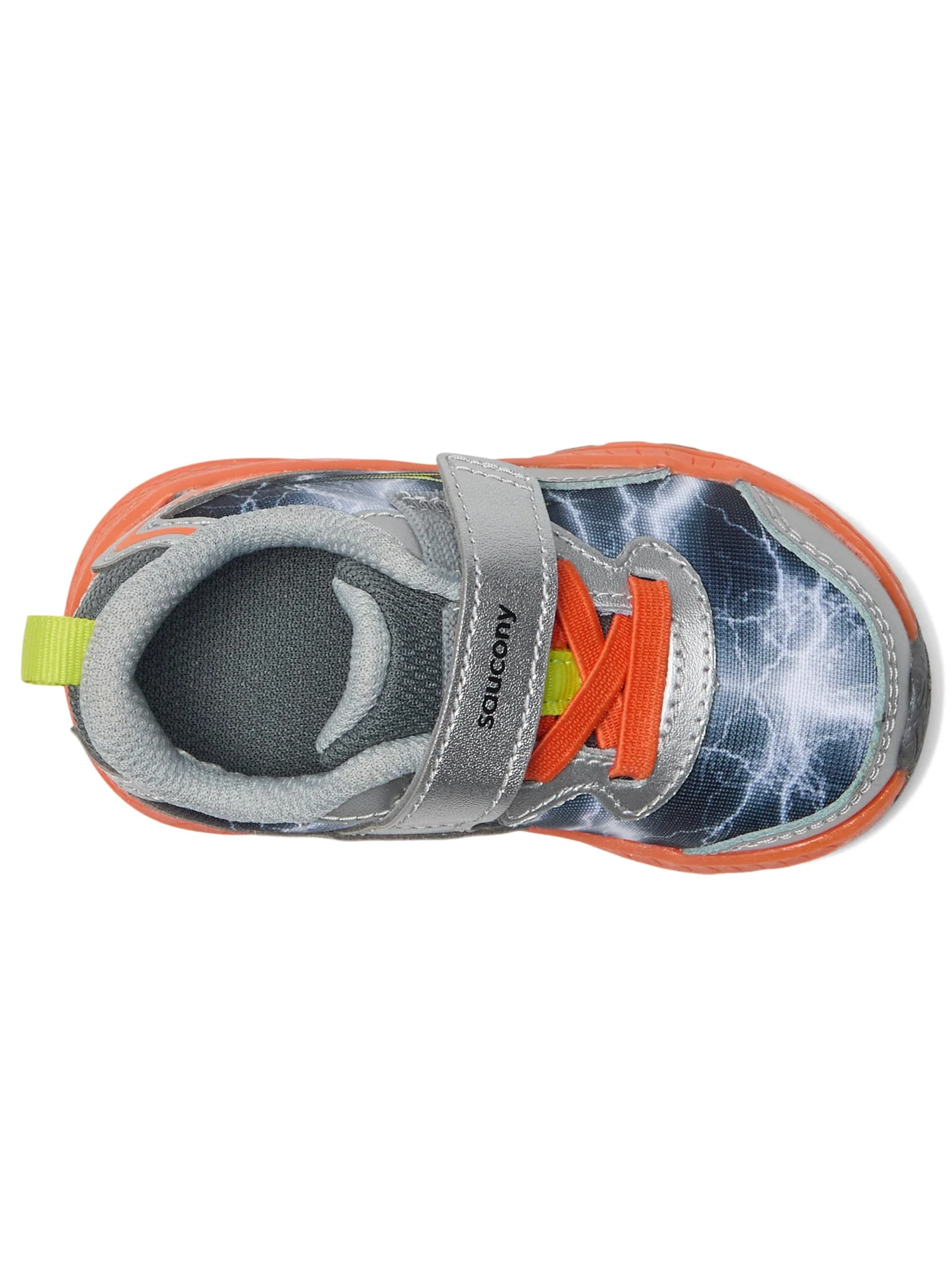 Кроссовки Saucony Kids Flash A/C 3.0 JR — изображение 2 из 7, серый/оранжевый