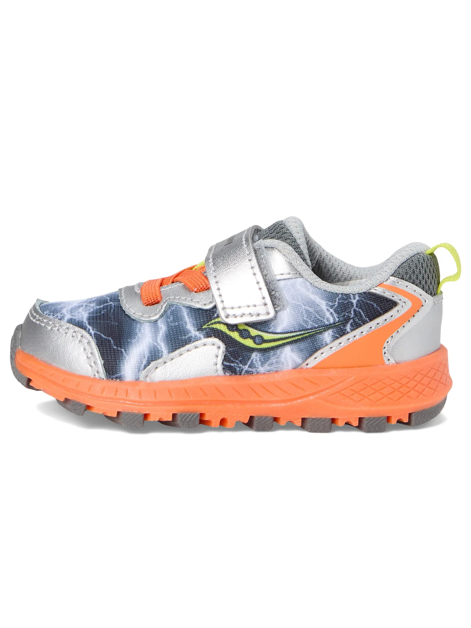 Кроссовки Saucony Kids Flash A/C 3.0 JR — изображение 4 из 7, серый/оранжевый