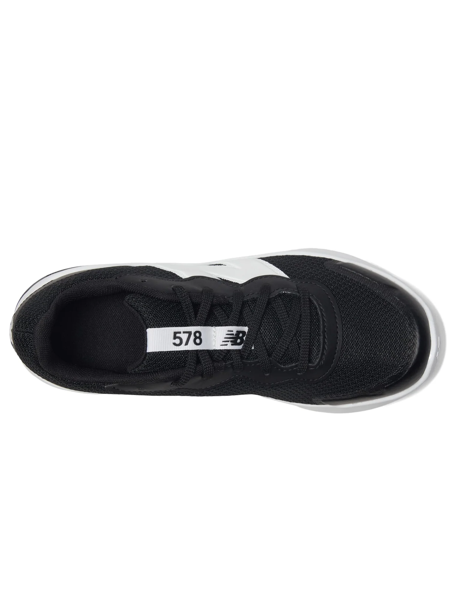Кроссовки New Balance Kids Dynasoft 578 v1 Lace-Up — изображение 2 из 7, черный/белый