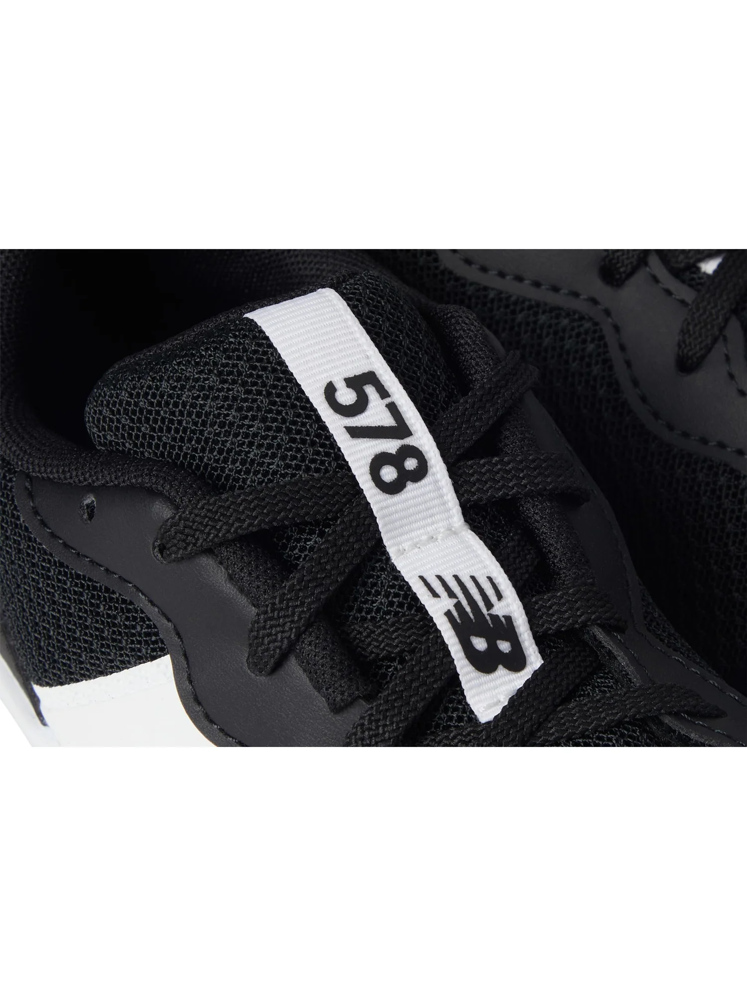 Кроссовки New Balance Kids Dynasoft 578 v1 Lace-Up — изображение 6 из 7, черный/белый