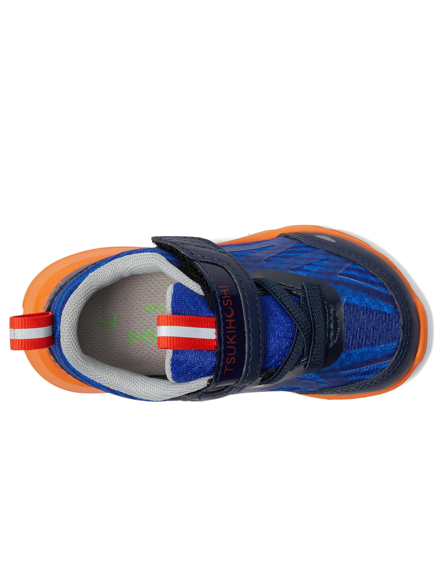 Кроссовки Tsukihoshi Kids Jet — изображение 2 из 7, синий/оранжевый