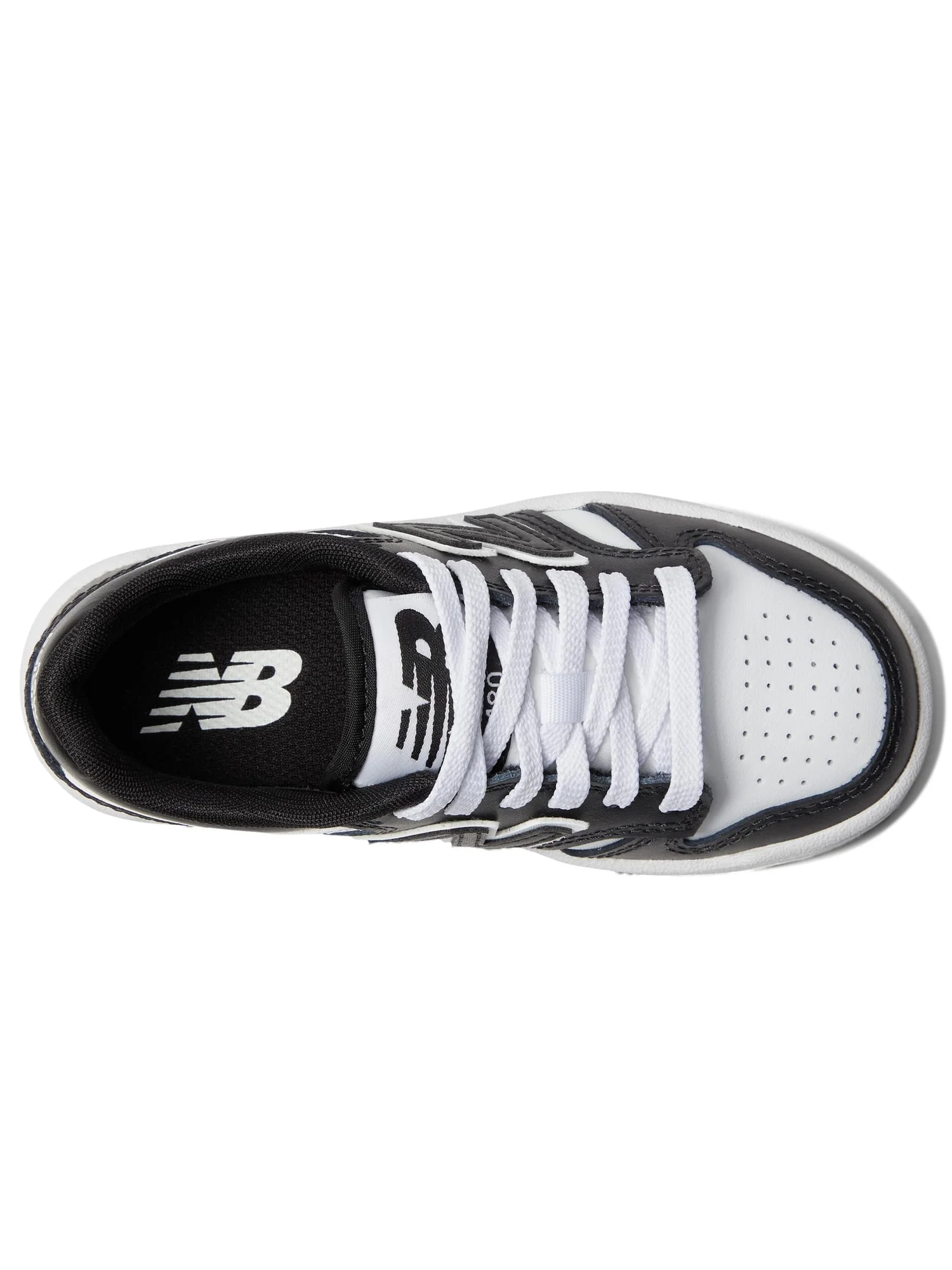 Кроссовки New Balance Kids 480 — изображение 2 из 6, черный/белый