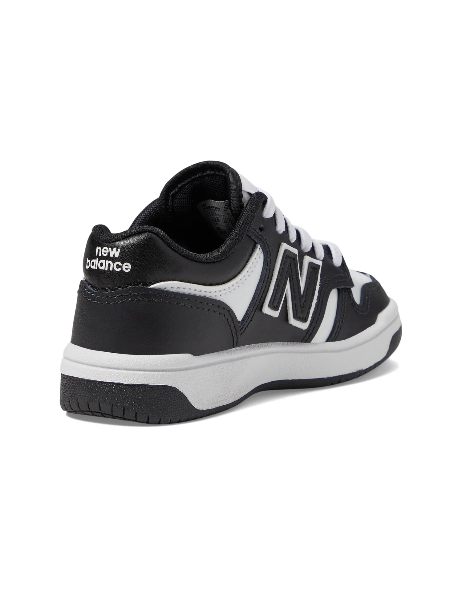 Кроссовки New Balance Kids 480 — изображение 5 из 6, черный/белый