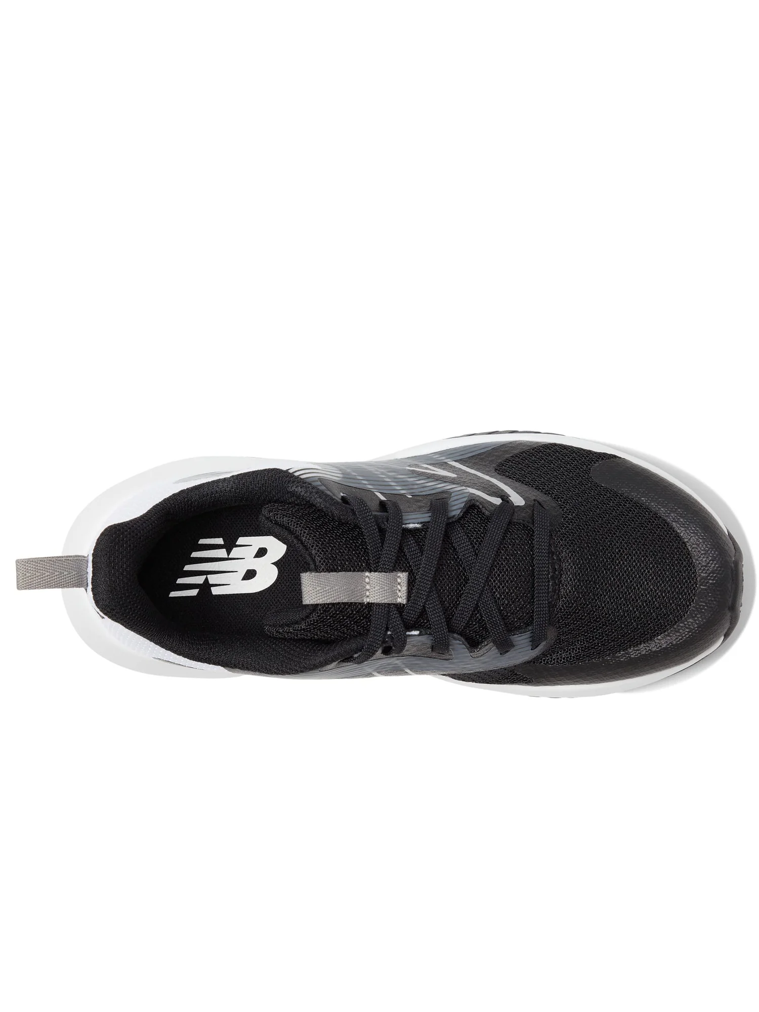 Кроссовки New Balance Kids Rave Run v2 — изображение 2 из 6, черный/белый