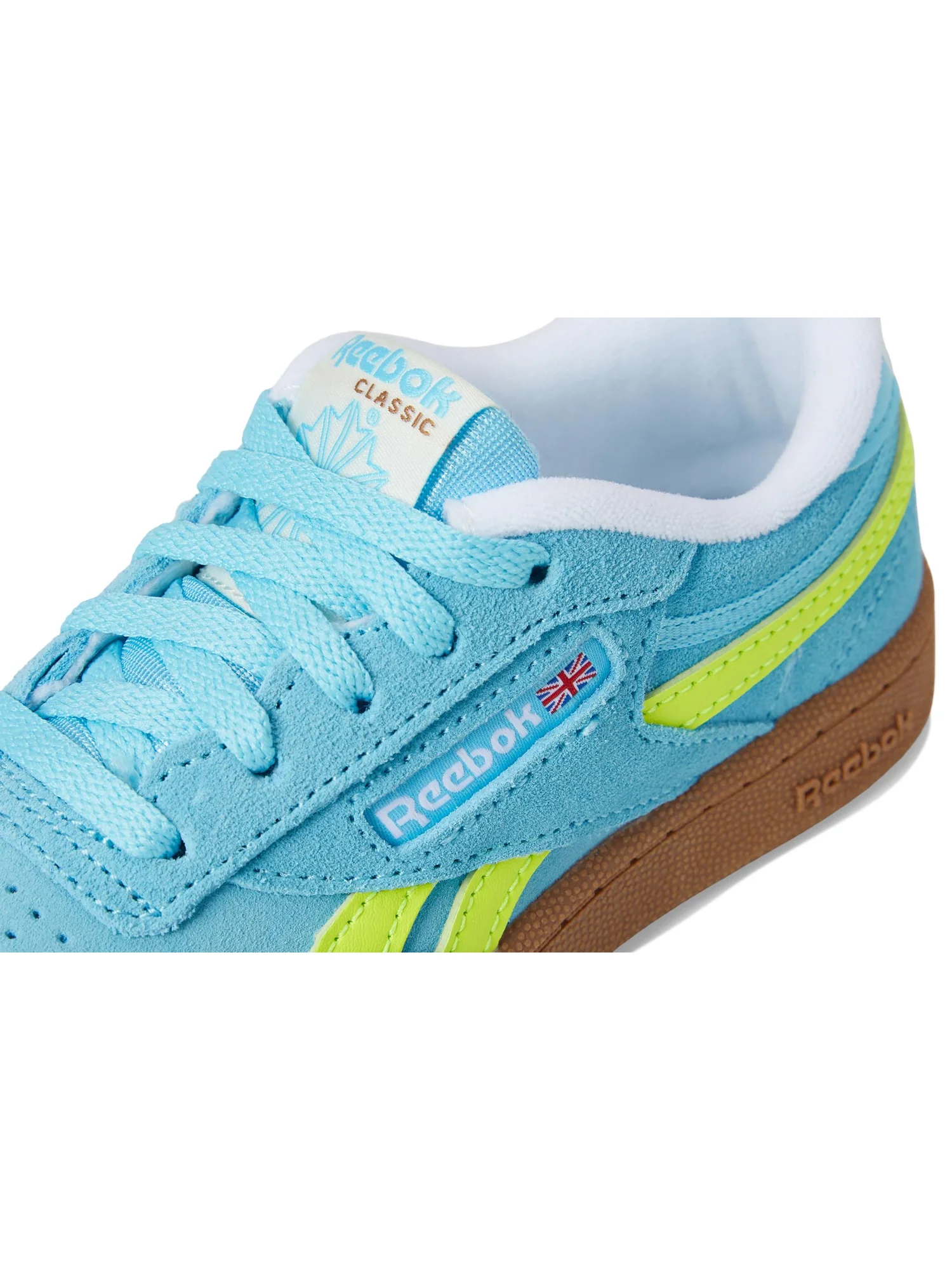 Кроссовки Reebok Kids Club C Revenge — изображение 6 из 7, синий/желтый