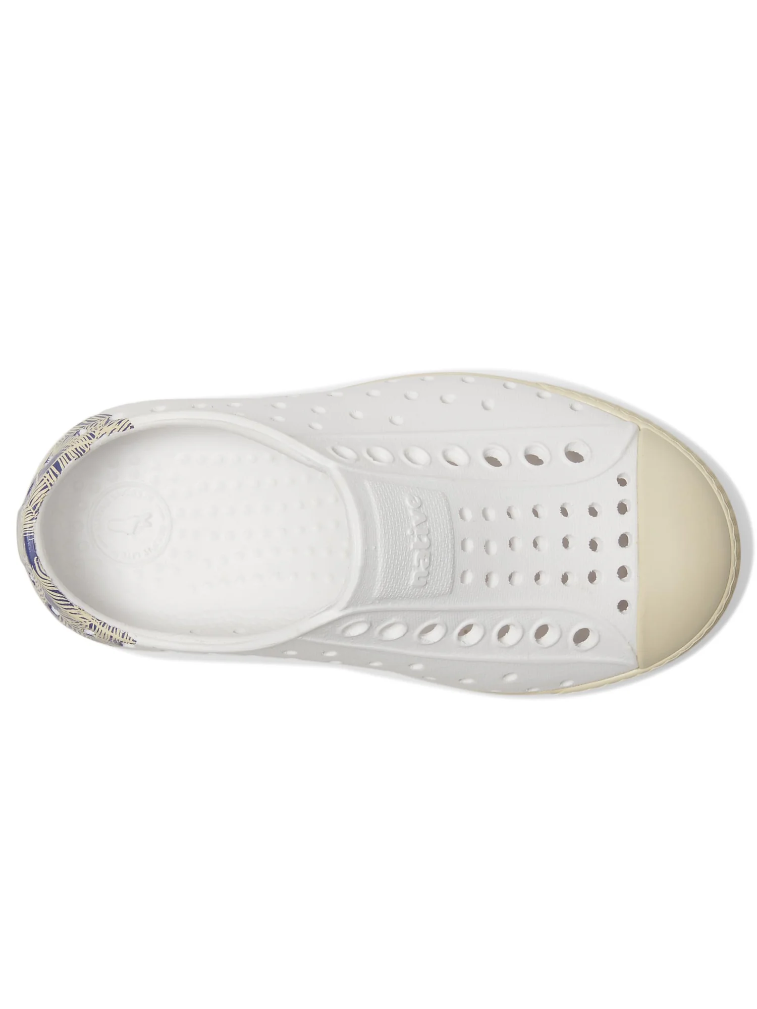 Кроссовки Native Shoes Kids Jefferson Block — изображение 2 из 7, белый/белый