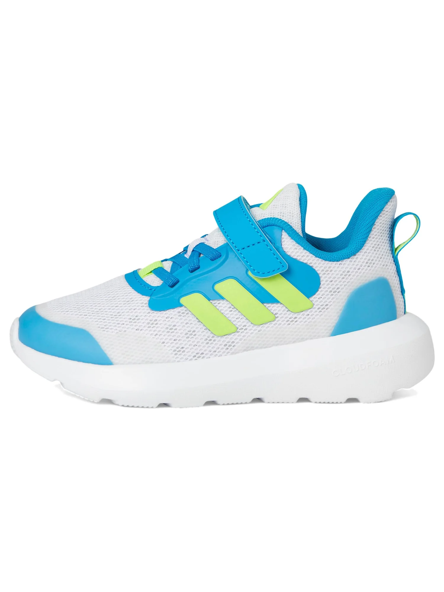 Кроссовки adidas Kids FortaRun 3.0 Elastic Lace Sportswear Shoes — изображение 4 из 7, серый//синий
