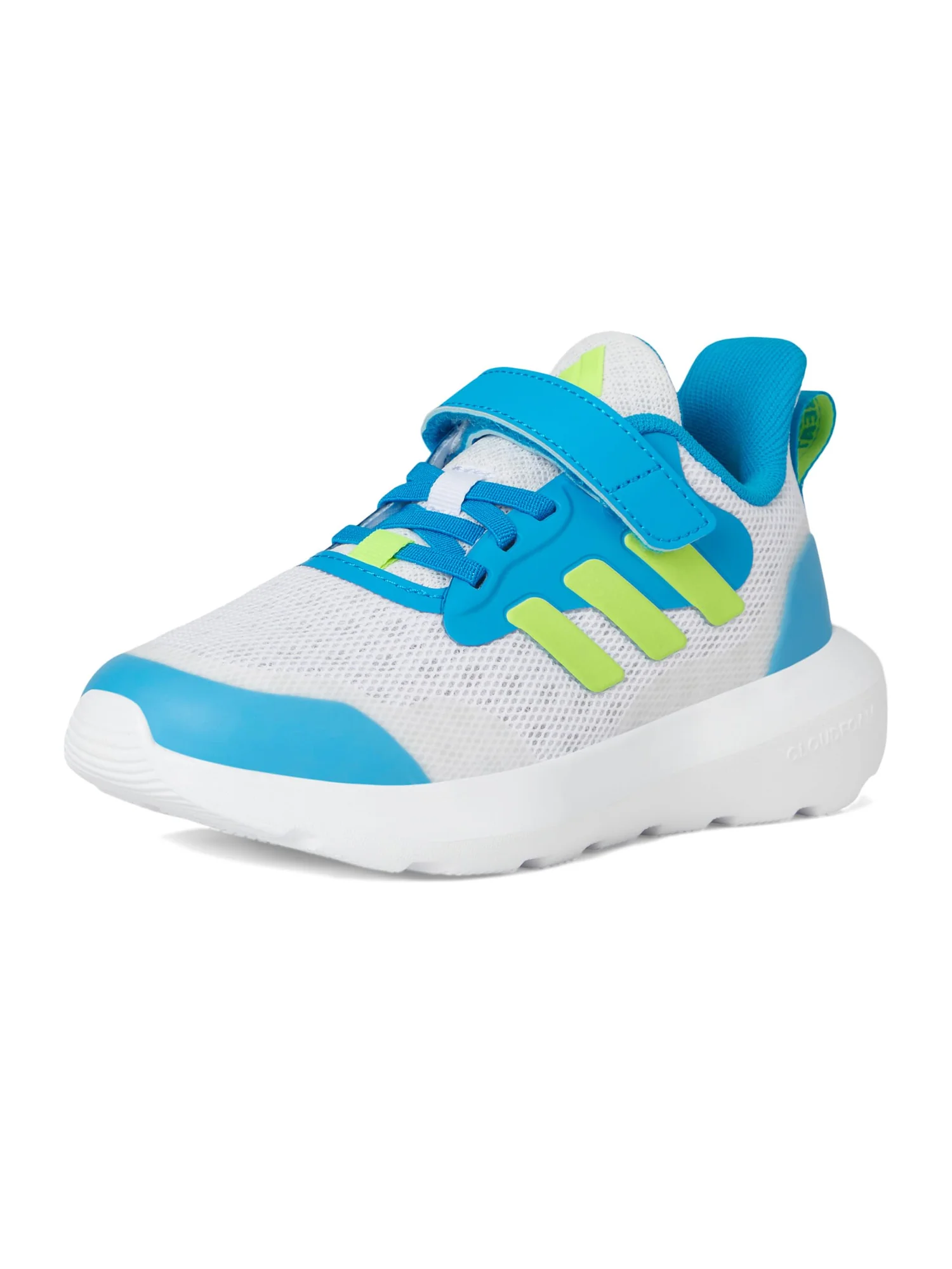 Кроссовки adidas Kids FortaRun 3.0 Elastic Lace Sportswear Shoes — изображение 7 из 7, серый//синий