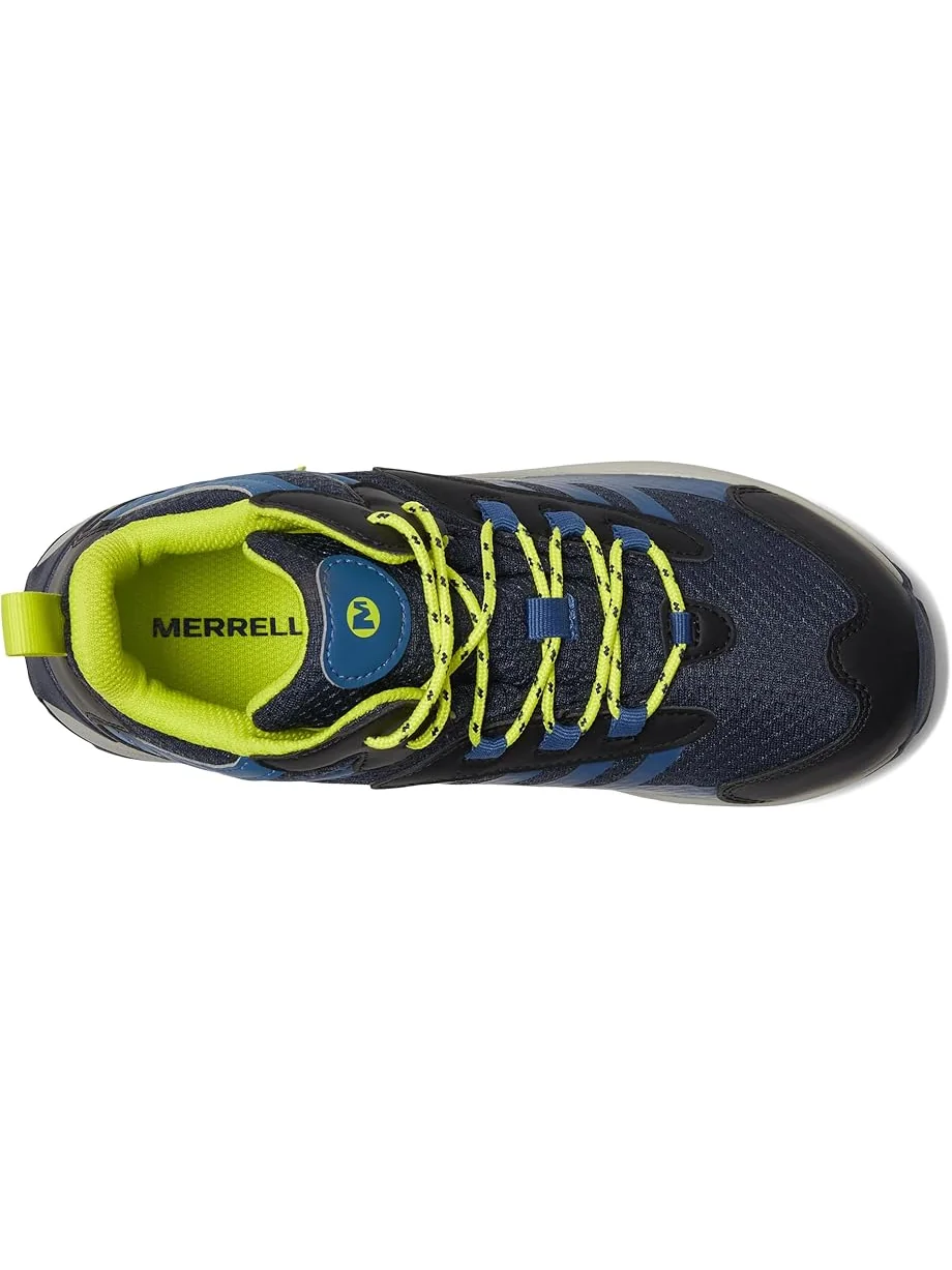 Детские треккинговые ботинки Merrell Moab Speed 2 Mid Waterproof (Little Kids/Big Kids) Merrell Kids — изображение 2 из 6