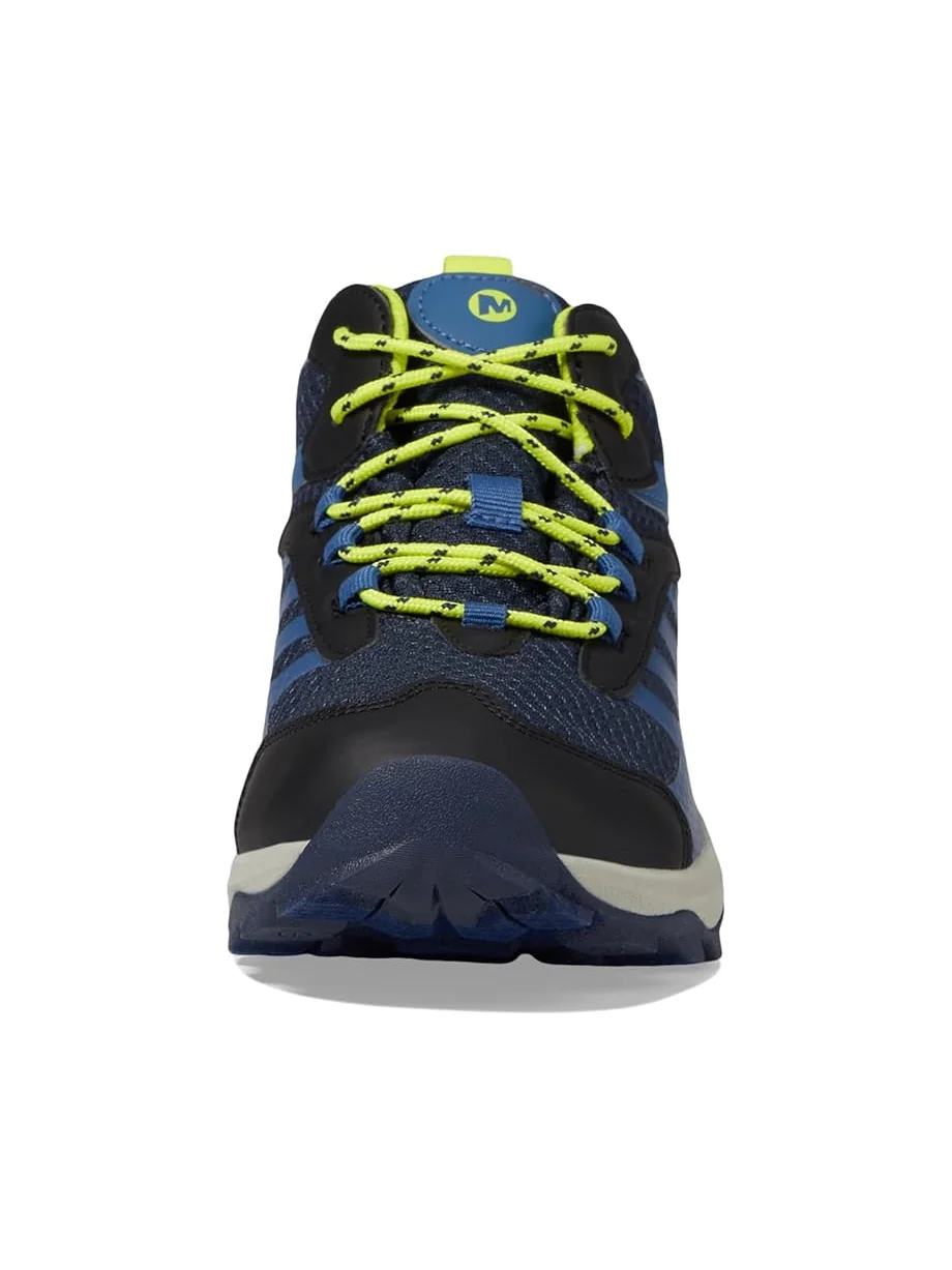 Детские треккинговые ботинки Merrell Moab Speed 2 Mid Waterproof (Little Kids/Big Kids) Merrell Kids — изображение 3 из 6