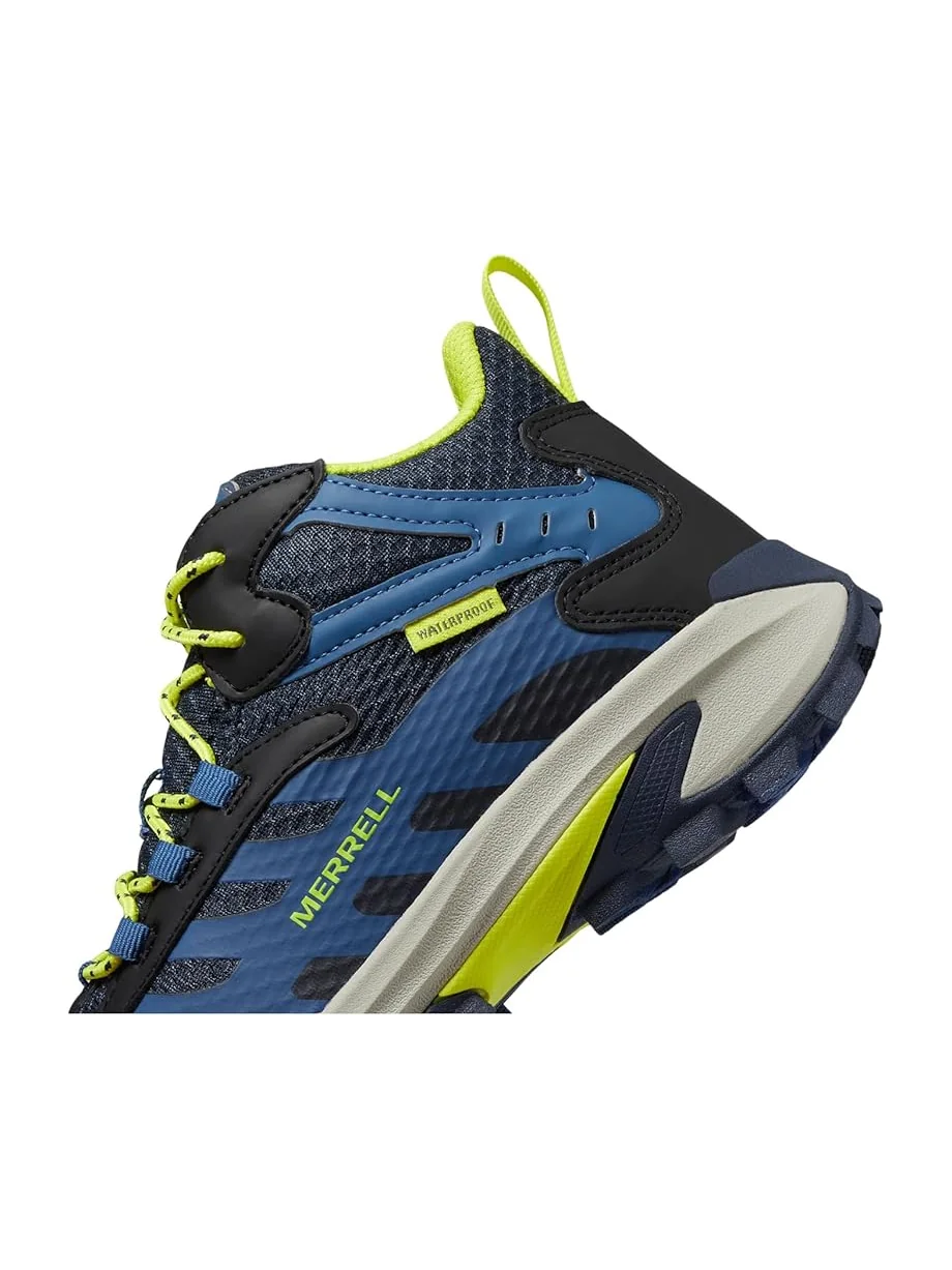 Детские треккинговые ботинки Merrell Moab Speed 2 Mid Waterproof (Little Kids/Big Kids) Merrell Kids — изображение 5 из 6