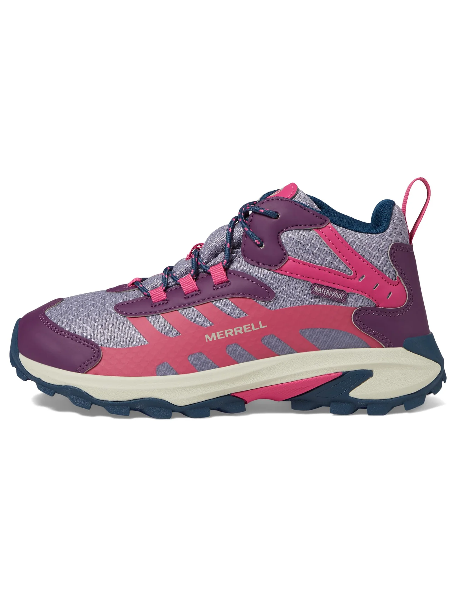 Ботинки Merrell Kids Moab Speed 2 Mid Waterproof — изображение 4 из 6, темно-синий