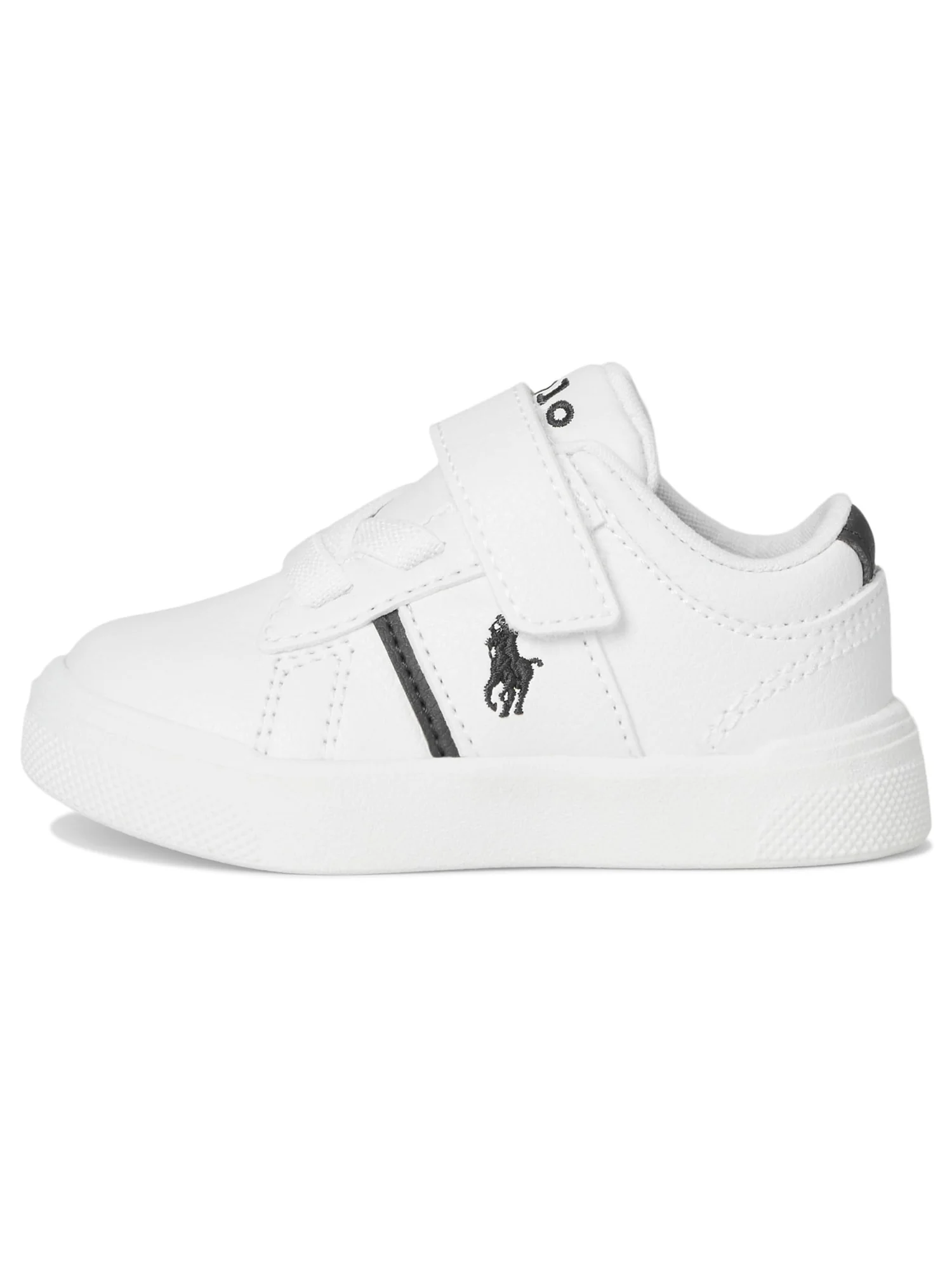 Кроссовки Polo Ralph Lauren Kids Frazier PS — изображение 4 из 7, белый/темно-синий