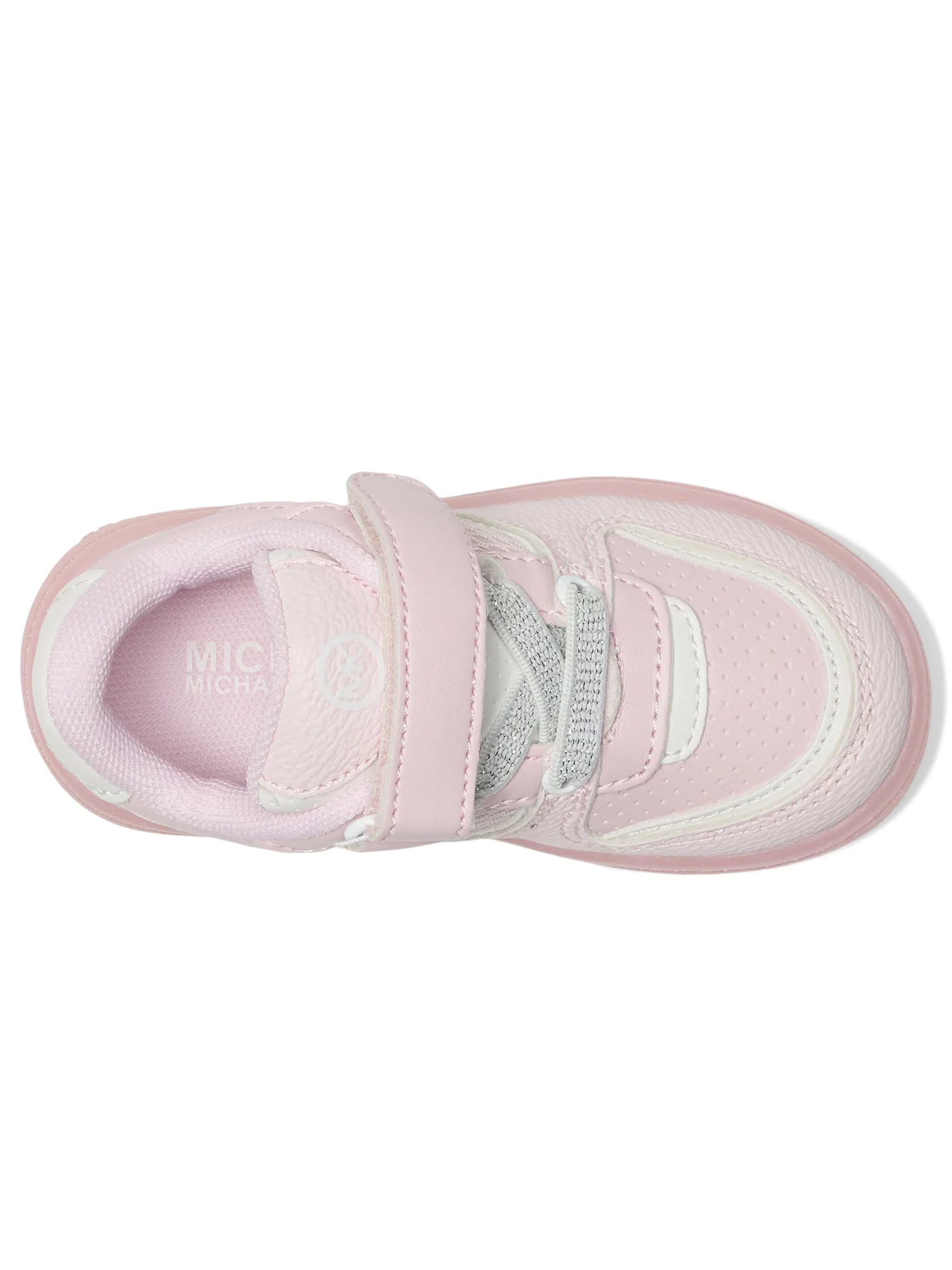 Кроссовки MICHAEL Michael Kors Kids Jem Rumi — изображение 2 из 7, розовый/белый