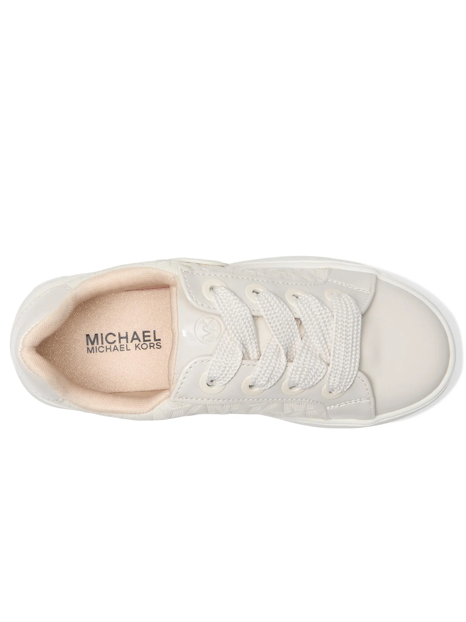 Кроссовки MICHAEL Michael Kors Kids Jordana Audrey — изображение 2 из 7, ванильный