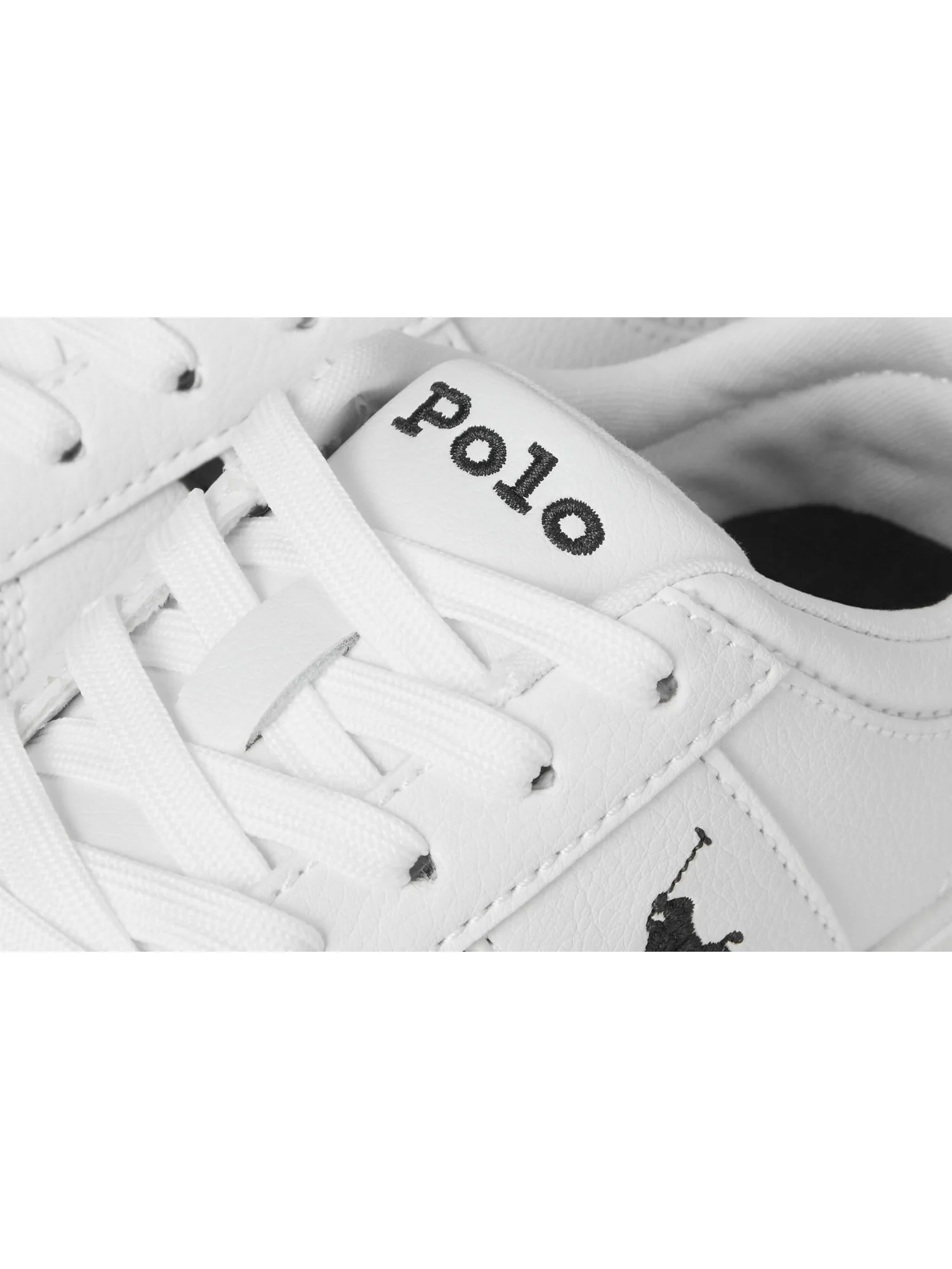 Кроссовки Polo Ralph Lauren Kids Frazier — изображение 6 из 7, белый/темно-синий
