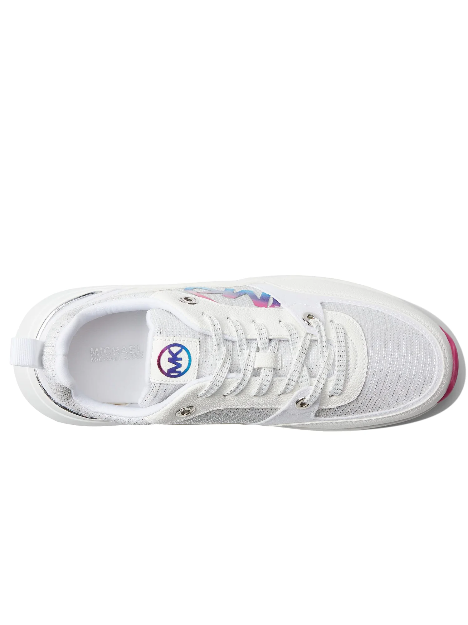 Кроссовки MICHAEL Michael Kors Kids Cosmo Sport — изображение 2 из 6, белый/мульти