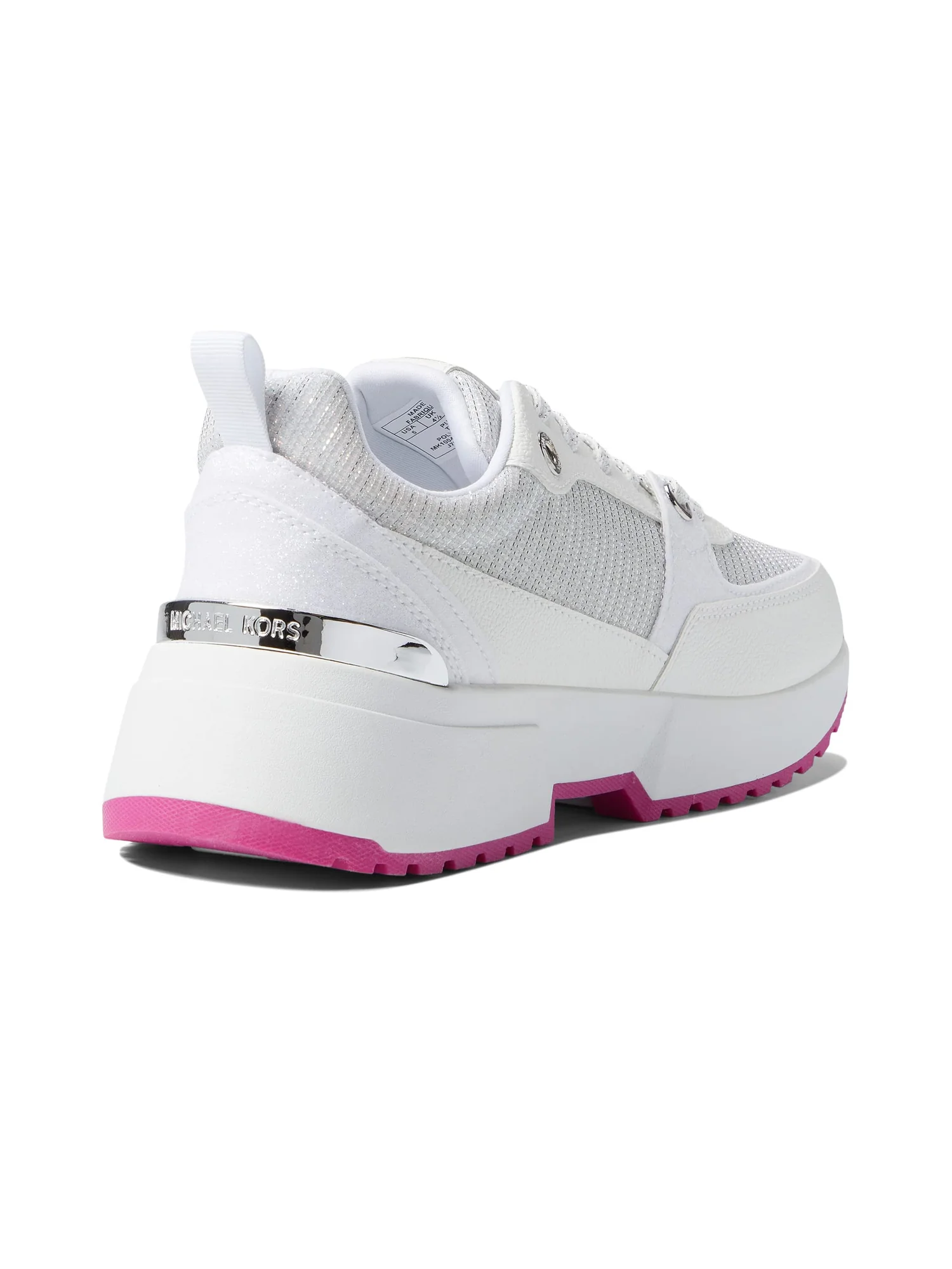 Кроссовки MICHAEL Michael Kors Kids Cosmo Sport — изображение 5 из 6, белый/мульти
