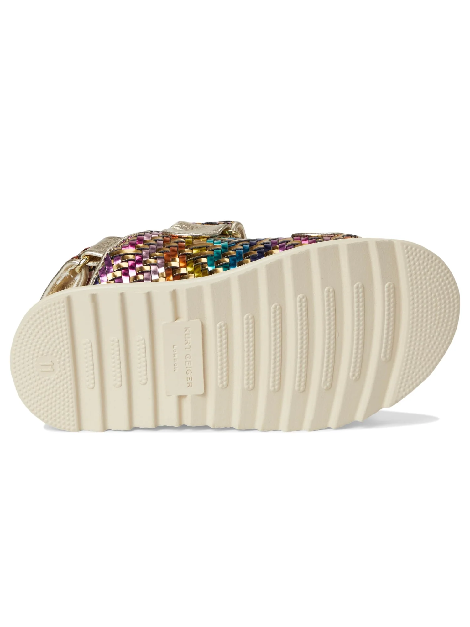 Сандалии Kurt Geiger London Kids Mini Orson — изображение 3 из 7, золотистый мульти