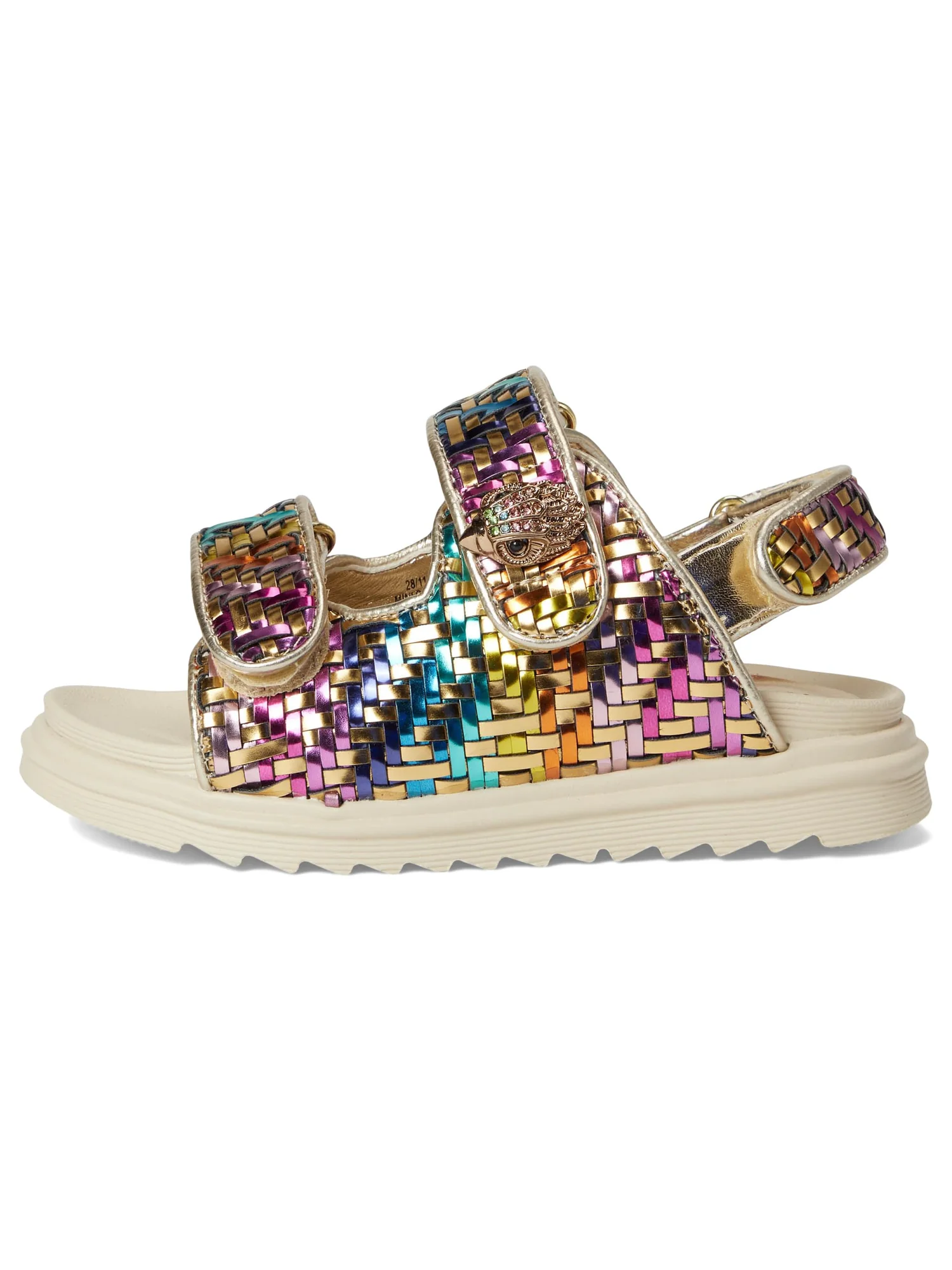 Сандалии Kurt Geiger London Kids Mini Orson — изображение 4 из 7, золотистый мульти