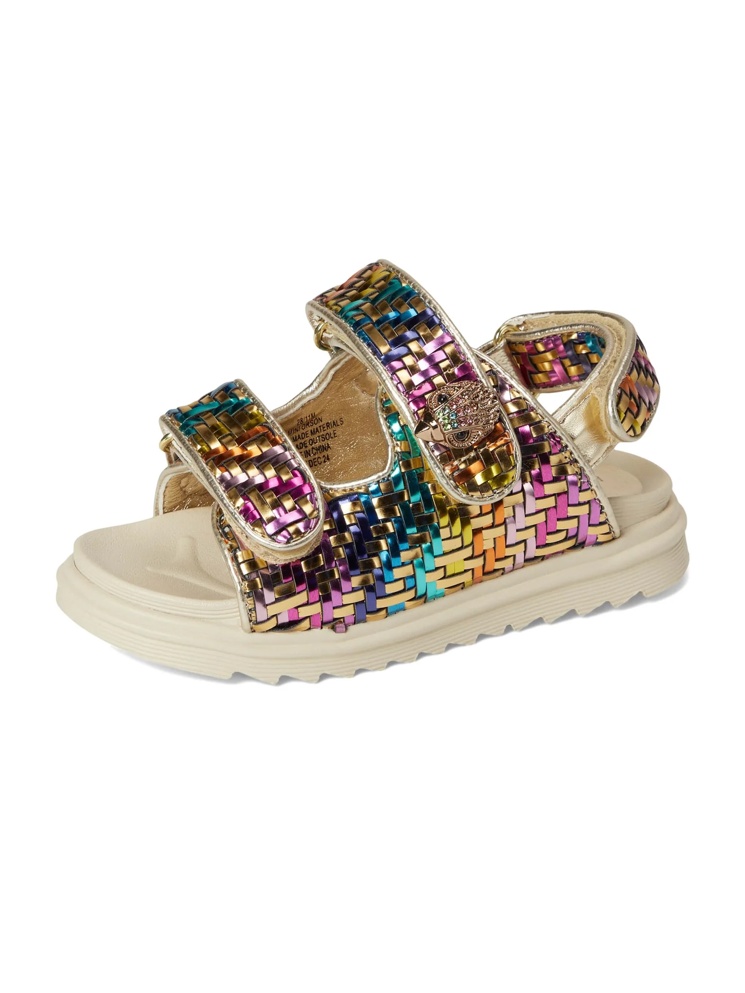 Сандалии Kurt Geiger London Kids Mini Orson — изображение 7 из 7, золотистый мульти