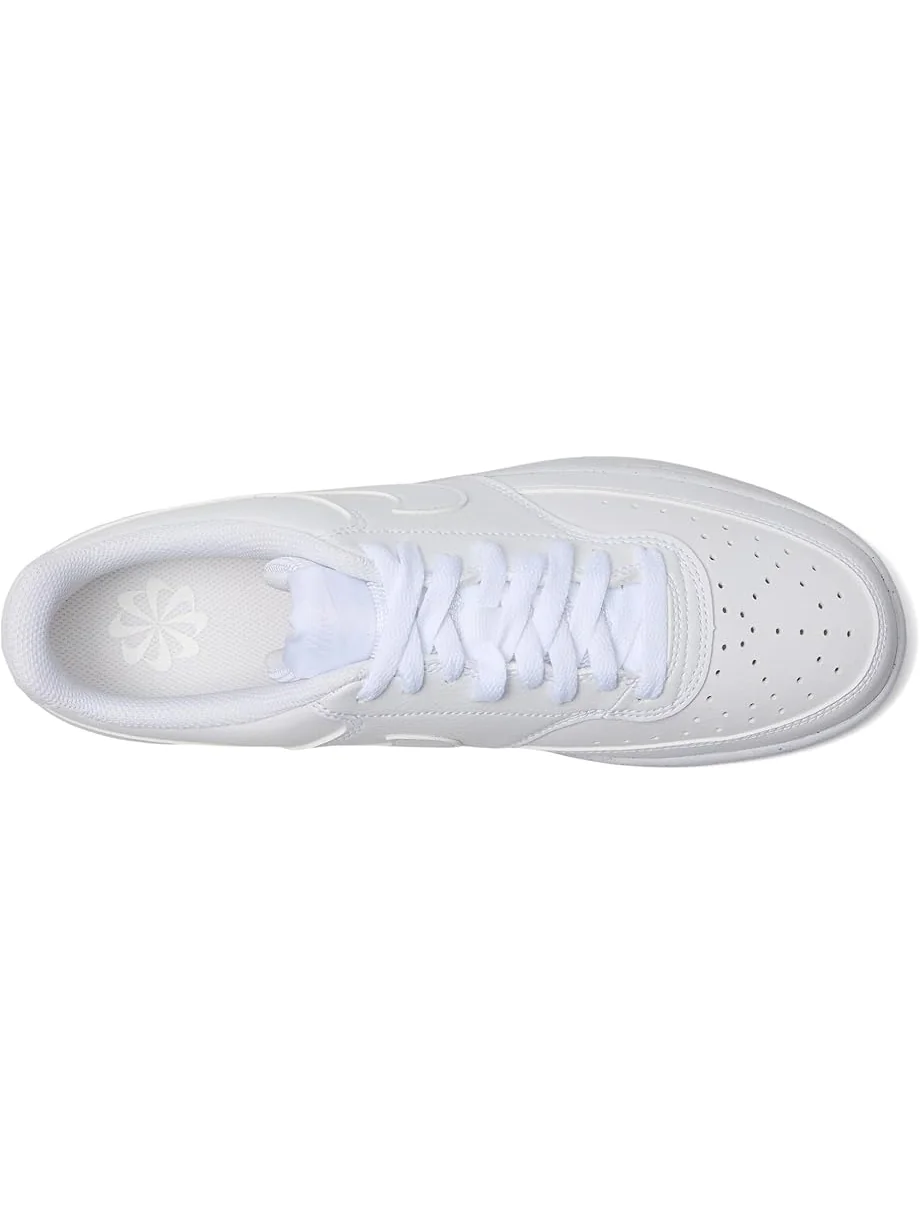 Кроссовки Nike Court Vision Low Next Nature — изображение 2 из 7, белый/белый/белый