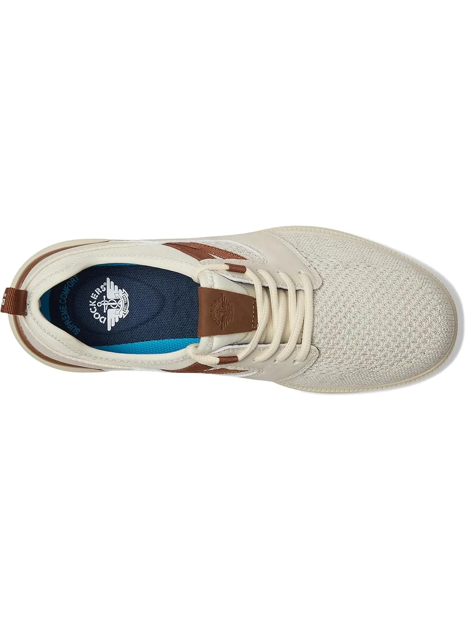 Кроссовки Dockers Adan — изображение 2 из 7, белый/бежевый