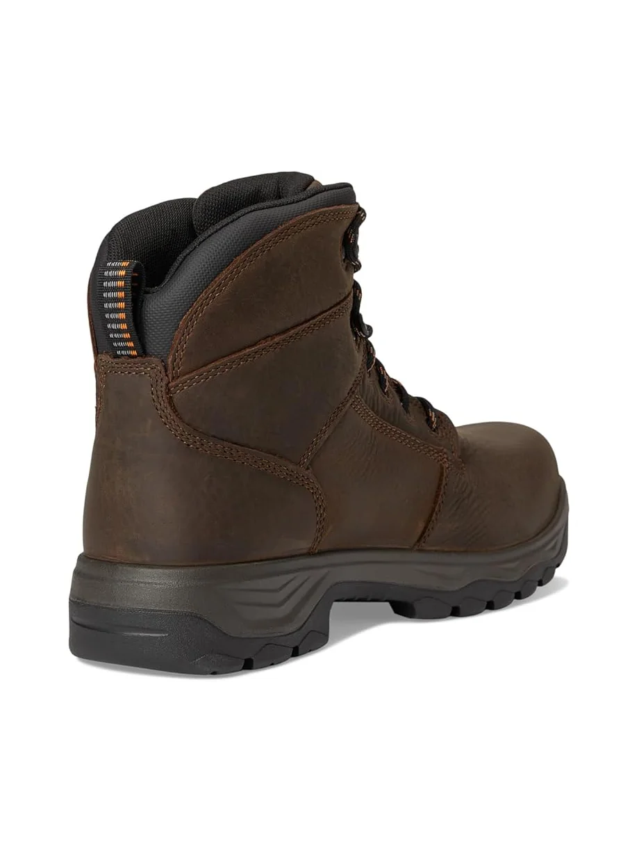 Ботинки Ariat Turbo Duratread 6" Waterproof Carbon Toe Work Boots — изображение 5 из 7, коричневый