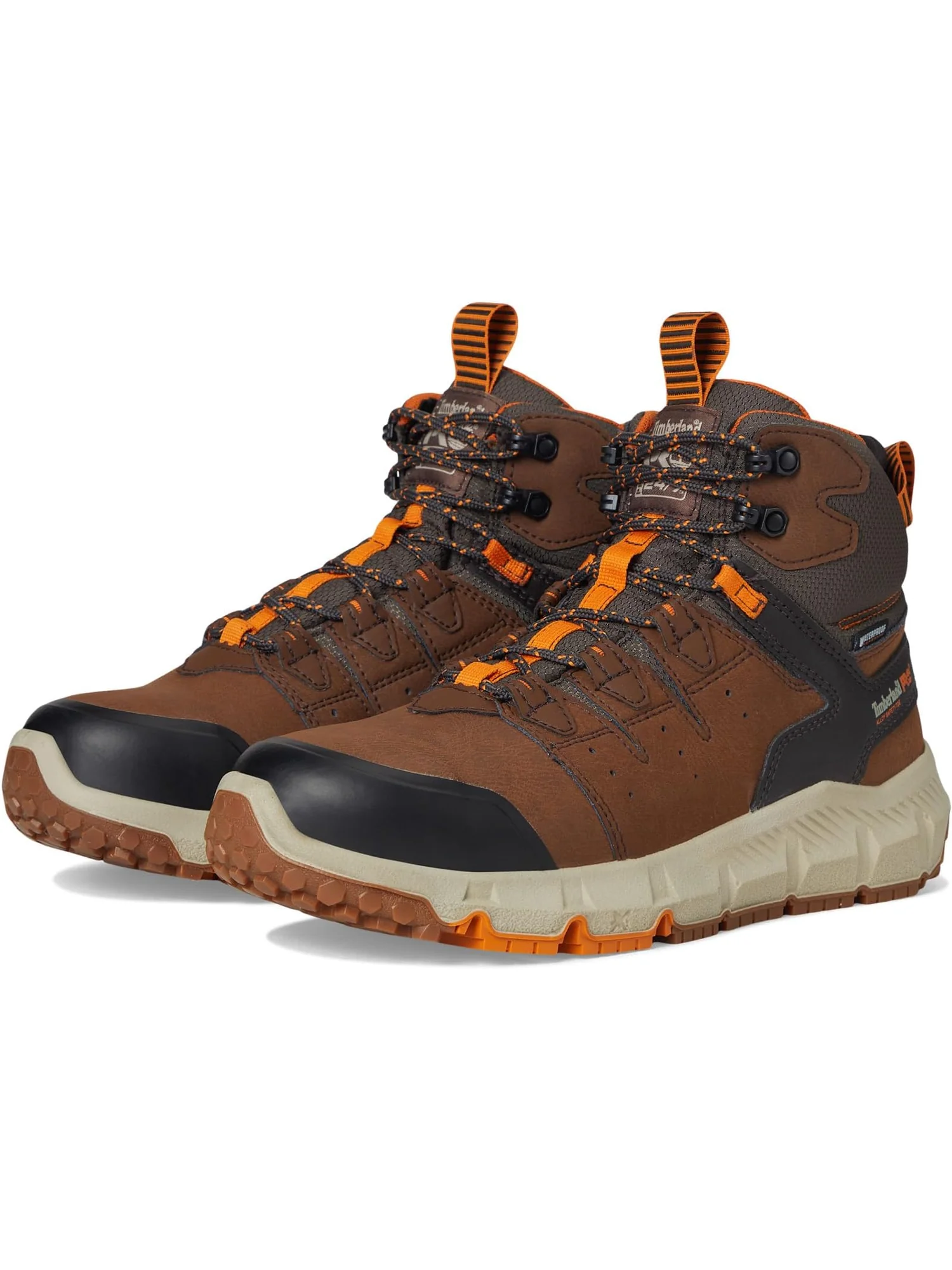 Ботинки мужские Timberland PRO Tempe Alloy водонепроницаемые с укрепленным носком — изображение 1 из 7, коричневый