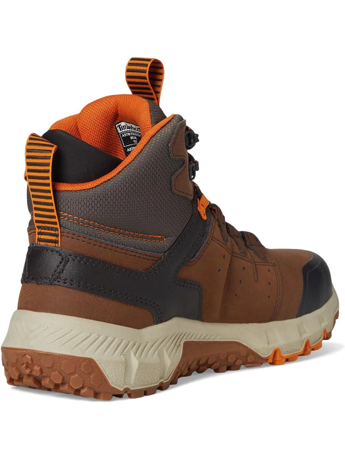 Ботинки мужские Timberland PRO Tempe Alloy водонепроницаемые с укрепленным носком — изображение 5 из 7, коричневый