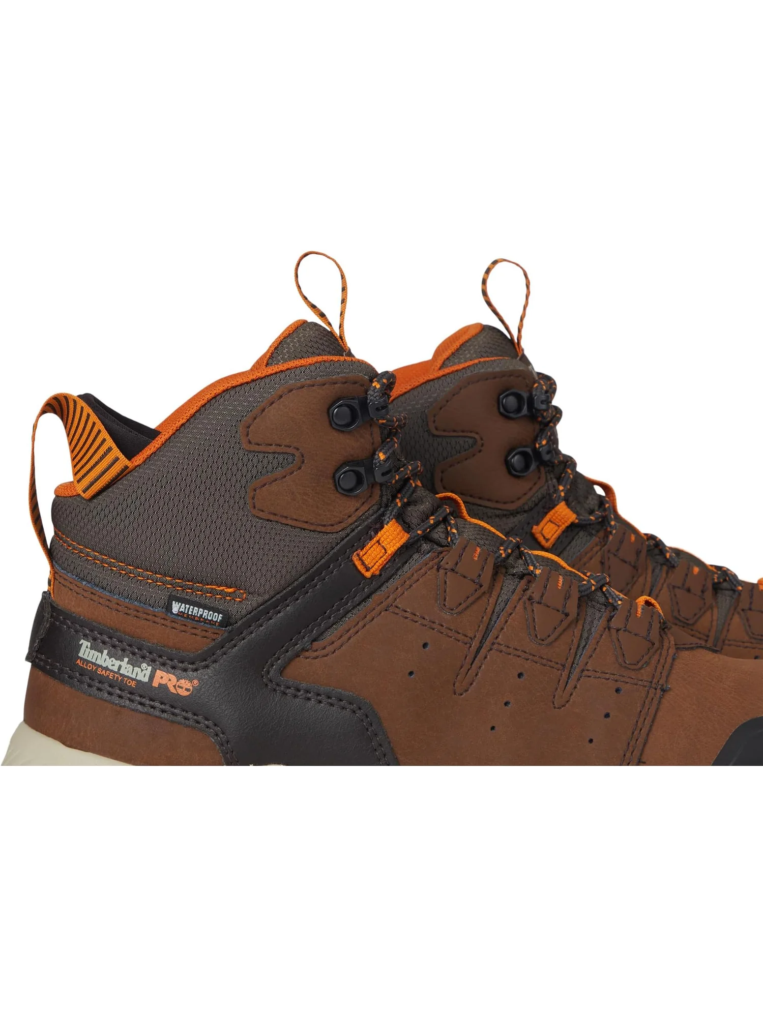 Ботинки мужские Timberland PRO Tempe Alloy водонепроницаемые с укрепленным носком — изображение 6 из 7, коричневый