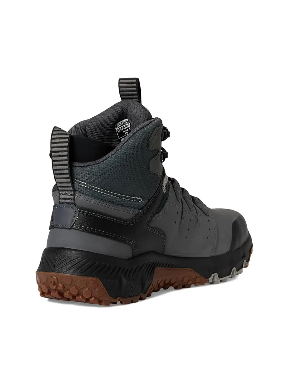 Ботинки мужские Timberland PRO Tempe Alloy водонепроницаемые с перфорацией — изображение 5 из 7, серый