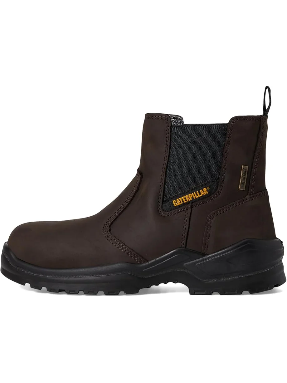 Ботинки Caterpillar Striver Chelsea Waterproof Steel Toe — изображение 4 из 7, коричневый