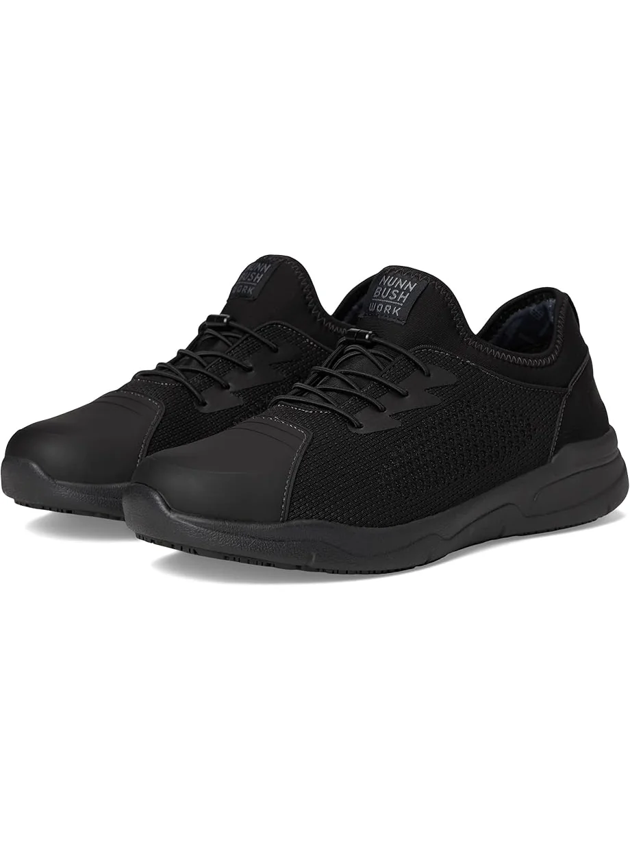 Кроссовки Nunn Bush Grazie Work Oxford Slip-Resistant Work Shoe Athletic Style Sneaker Lace Up — изображение 1 из 7, черный