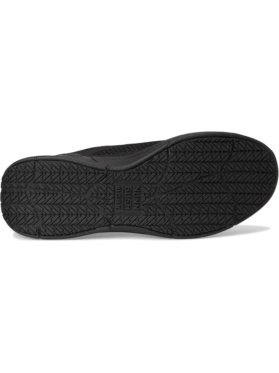 Кроссовки Nunn Bush Grazie Work Oxford Slip-Resistant Work Shoe Athletic Style Sneaker Lace Up — изображение 3 из 7, черный
