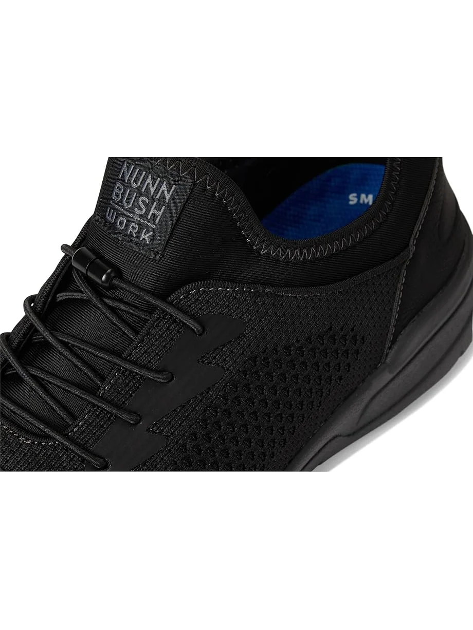 Кроссовки Nunn Bush Grazie Work Oxford Slip-Resistant Work Shoe Athletic Style Sneaker Lace Up — изображение 6 из 7, черный