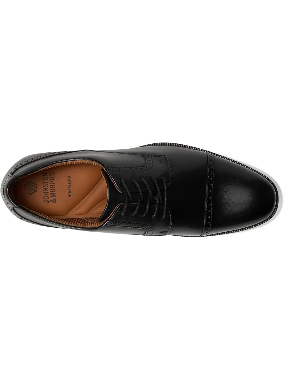 Оксфорды Johnston & Murphy Reeve Cap Toe — изображение 2 из 7, черный