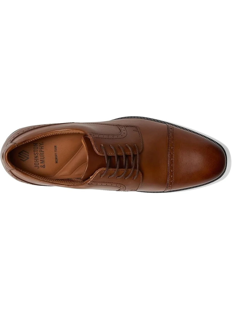 Оксфорды Johnston & Murphy Reeve Cap Toe — изображение 2 из 7, коричневый