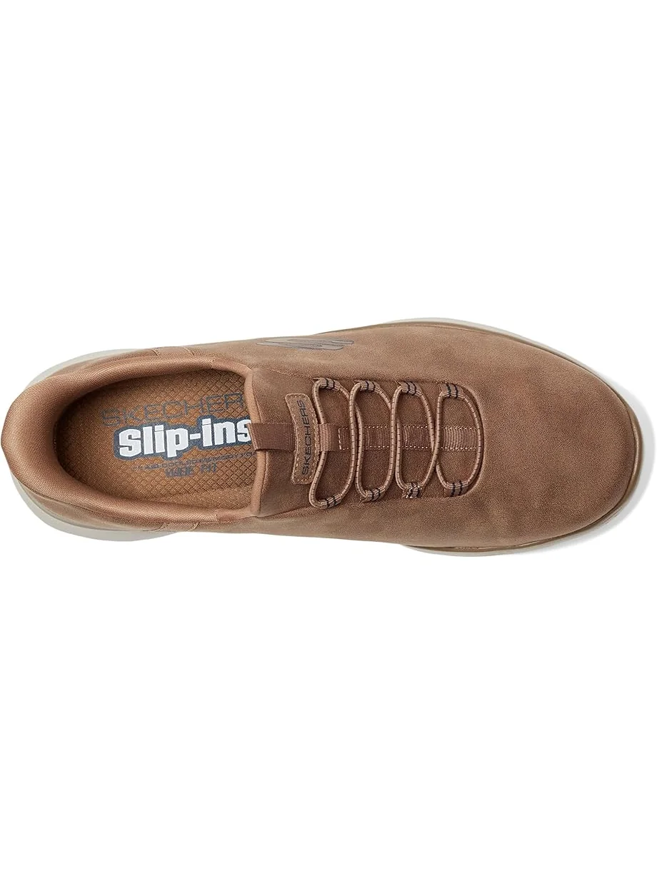 Кроссовки SKECHERS Summits Korlo Hands Free Slip-In — изображение 2 из 7, цвет виски