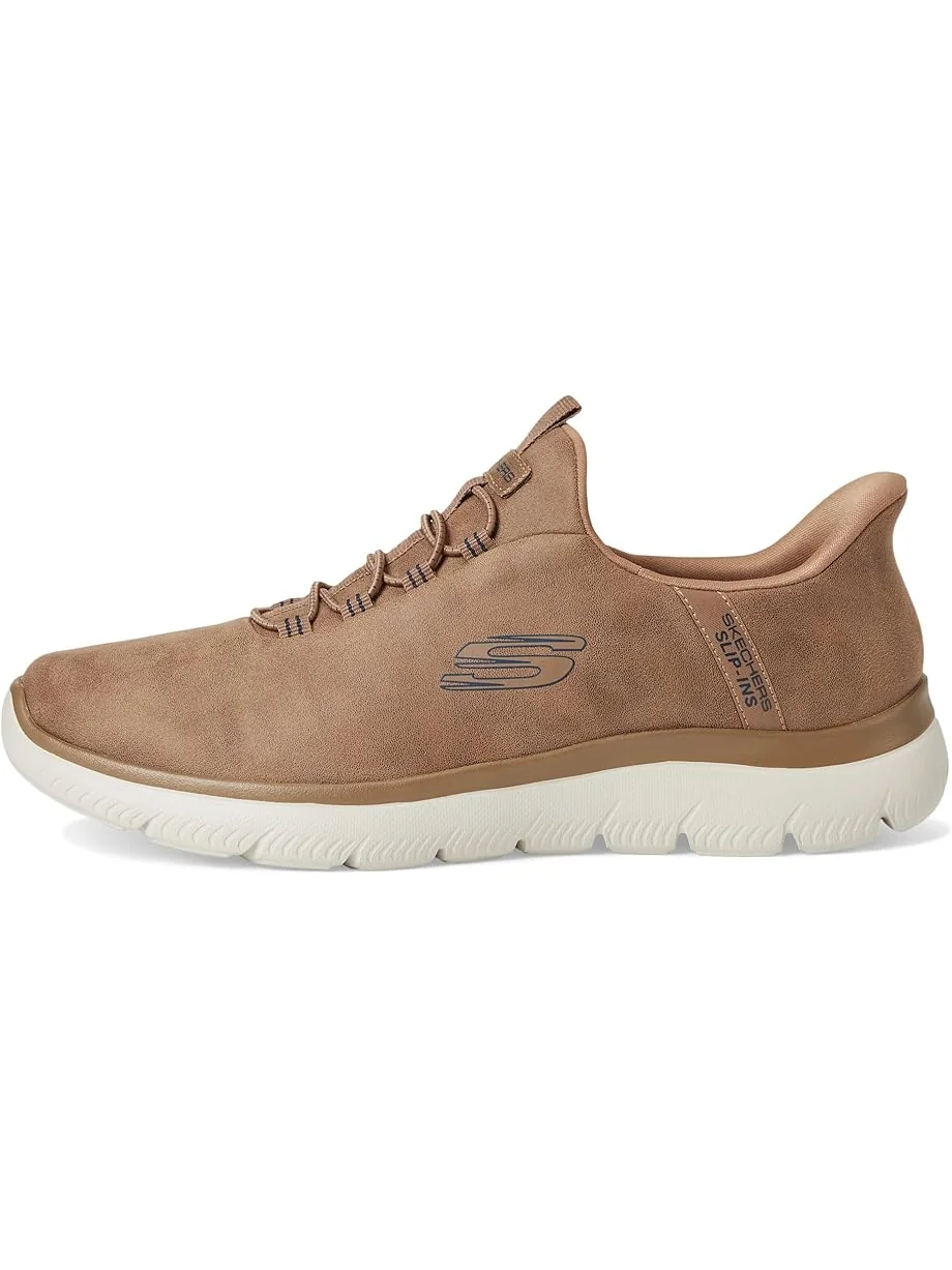 Кроссовки SKECHERS Summits Korlo Hands Free Slip-In — изображение 4 из 7, цвет виски