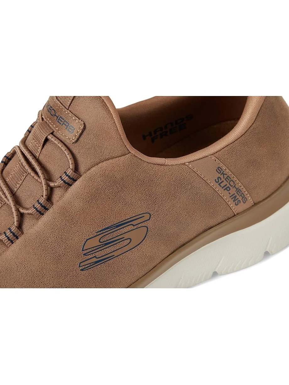 Кроссовки SKECHERS Summits Korlo Hands Free Slip-In — изображение 6 из 7, цвет виски