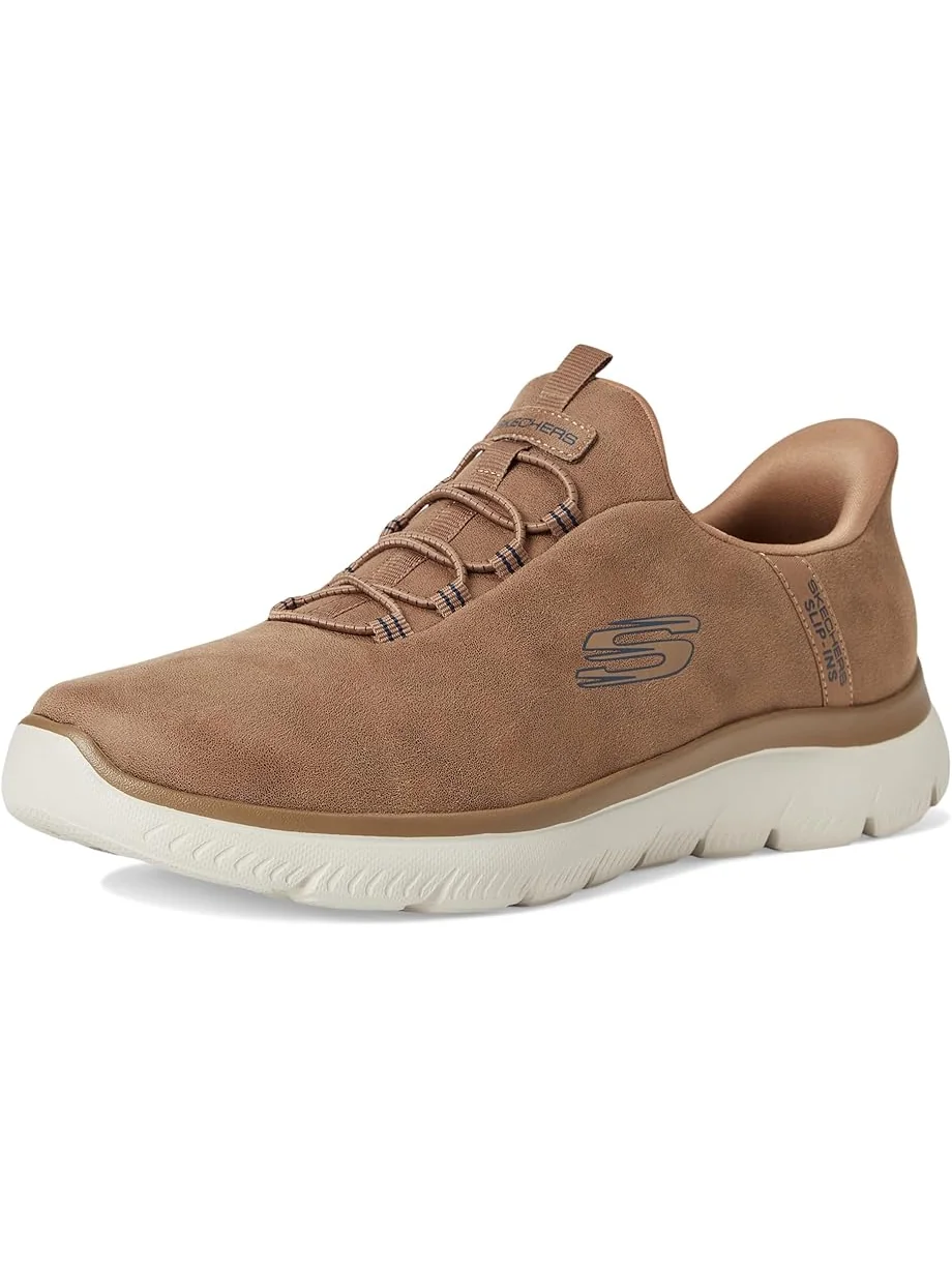 Кроссовки SKECHERS Summits Korlo Hands Free Slip-In — изображение 7 из 7, цвет виски