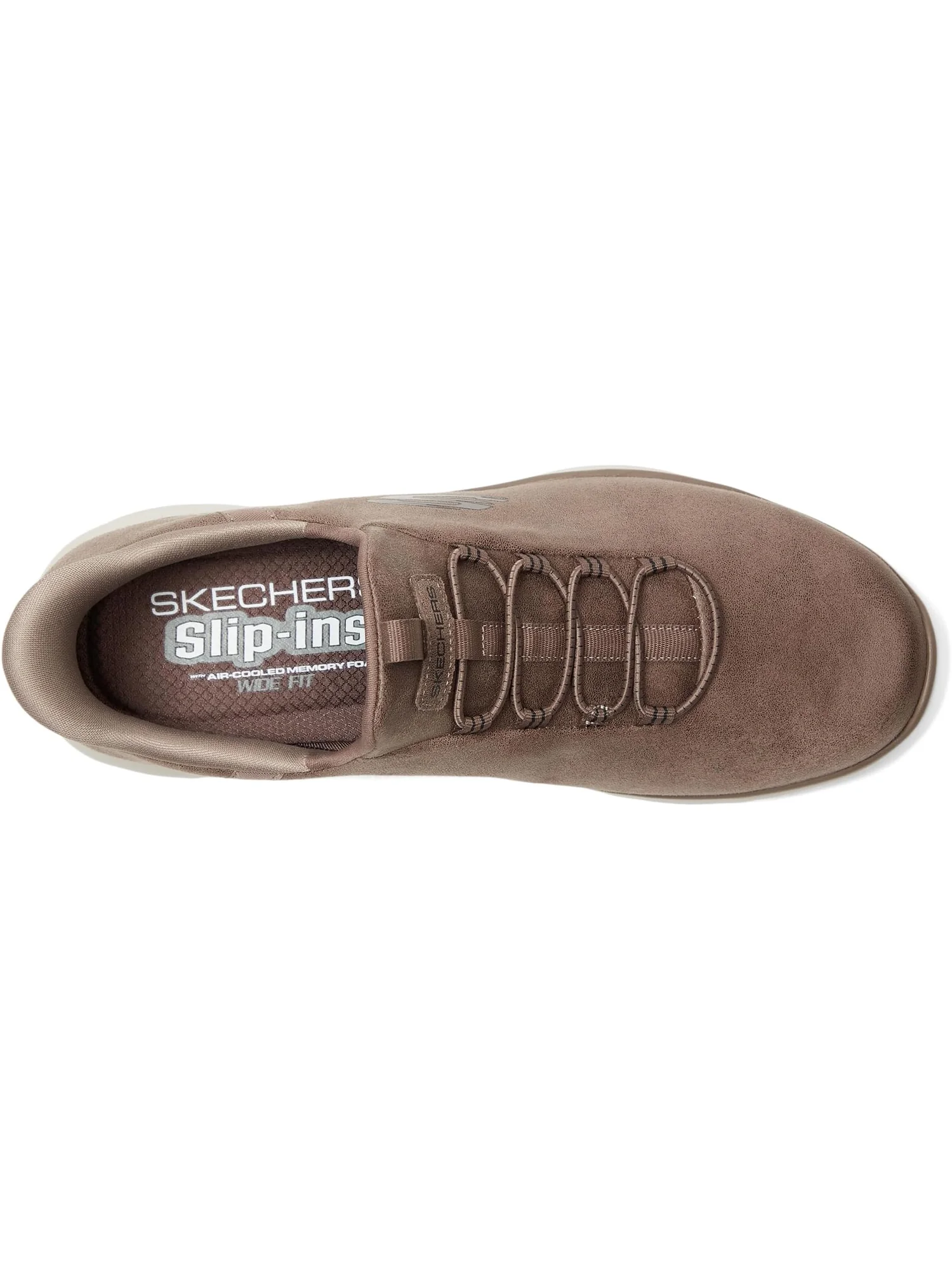 Кроссовки SKECHERS Men's Summits Korlo Hands Free Slip-In — изображение 2 из 7, коричневый