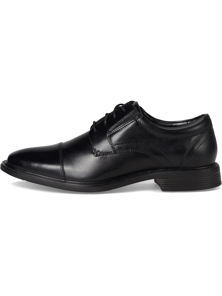 Оксфорды Nunn Bush Stark Cap Toe Oxford Leather Business Formal Derby Dress Casual Lace-Up — изображение 4 из 7, черный