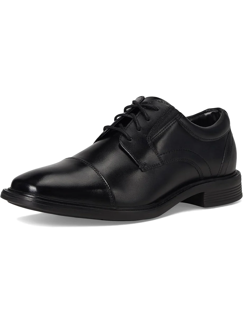 Оксфорды Nunn Bush Stark Cap Toe Oxford Leather Business Formal Derby Dress Casual Lace-Up — изображение 7 из 7, черный